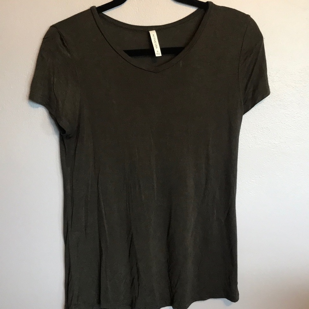 Forest green top